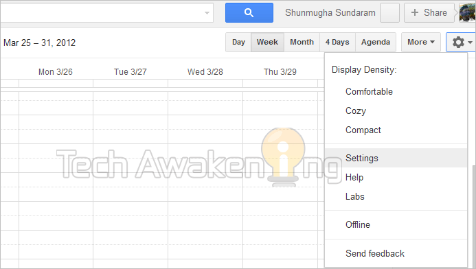 setup for mobile alerts in Google Calendar